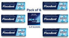 Image of Fixodent Complete Strong Hold | Fresh Flavour | Adhesive Original Cream |6 X 40g