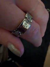 Image of Guess Ladies G Colors Gold Ring UBR84037-54