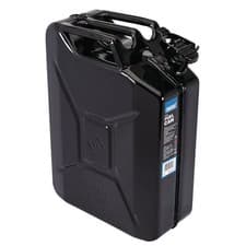 Image of Draper 20L Steel Fuel Can (Black) SFC20L-BLACK/C