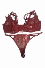 Image of Boux Avenue 38FF BRA AND size 14 Pants Set
