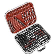 Image of Sealey AK7982 Socket Set 216pc 1/4", 3/8" & 1/2"Sq Drive WallDrive®