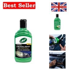 Image of Single-Step Headlight Restoration Liquid - Turtle Wax 300ml for All Vehicles