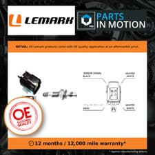 Image of Lambda Sensor fits MAZDA MX5 Mk2 1.6 Pre Cat 00 to 05 Oxygen Lemark BP6L18861