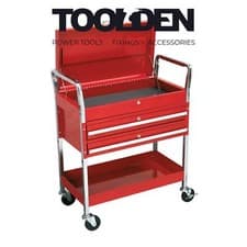 Image of Sealey CX1042D Trolley 2-Level Heavy-Duty with Lockable Top & 2 Drawers