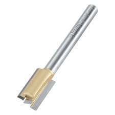 Image of Trend Straight Two Flute Hinge Recess Cutter -12mm x 1/4" - BR04x1/4TC