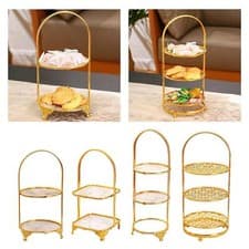 Image of New Antique Display Tower Cupcake Stand Cake Stand for Party Tea Party Cupcake
