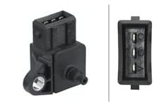 Image of HELLA Intake Manifold Pressure Sensor Fits BMW 1 Series 3 Series 6PP 009 400-321