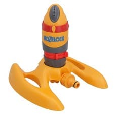 Image of Hozelock Round Pro 2 in 1 Sprinkler Garden Lawn Watering Base Mounted 314m²