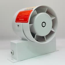 Image of 4" InLine Duct Shower Bathroom Timer Extractor Fan 100mm