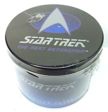 Image of Star Trek: TNG 1992 Collector Card Set Limited Edition Tin #631 of 10,000 M NEW