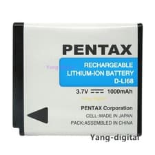 Image of Genuine PENTAX D-LI68 DLI68 Battery For Optio A36 A40 S10 VS20 Q7 Q10 Q-S1 V10