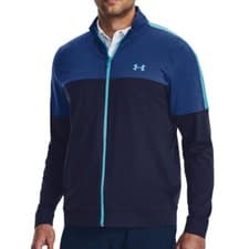 Image of Under Armour Men's UA Storm Midlayer Full-Zip Midnight Navy/Blue SALE RRP £74.99
