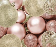 Image of Christmas Tree Baubles Ball Decorations Shatterproof Home Decor Ornaments Xmas