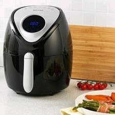Image of SALTER 4.5L DIGITAL NON-STICK 1300W HOT AIR FOOD FRYER 7 COOKING PRESETS