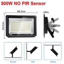 Image of 10-500W LED Floodlight Spot Light Security Flood Lights Outdoor Garden Lamp IP65