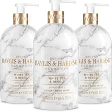 Image of Baylis & Harding Elements White Tea & Neroli Hand Wash, 500 Ml (Pack of 3) - Veg