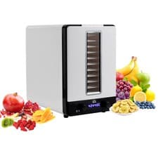 Image of HOMCOM 11-Tray Food Dehydrator, 40-70? Temperature and Timer