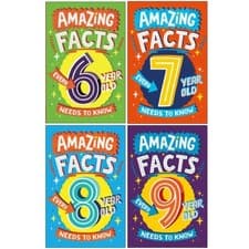 Image of Amazing Facts Every Kid Needs to Know 6 7 8 9 Year Old By Catherine Brereton NEW