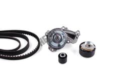 Image of PK09080 HEPU WATER PUMP & TIMING BELT SET FOR CITROËN DS OPEL PEUGEOT VAUXHALL