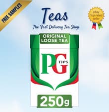Image of PG Tips Premium Loose Leaf Black Tea 250g Box English Breakfast | FREE SAMPLES!