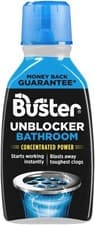Image of Buster Bathroom Plughole Unblocker 300ml - Use On Showers Baths & Basins