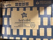 Image of Tommee Tippee Twist & Click ADVANCED nappy Disposal System 8x Refills 