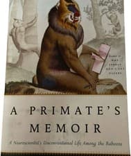 Image of A PRIMATE'S MEMOIR by ROBERT M. SAPOLSKY unread VG++