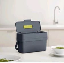 Image of Joseph Joseph Compo 4 Easy-Fill Compost Bin Food Waste Caddy with Adjustable Air