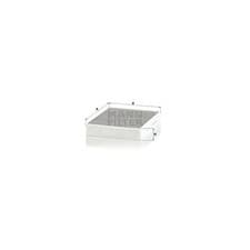 Image of MANN CUK25001 Cabin Filter Fits BMW 4 Series 420i xDrive 435i 420d 428i