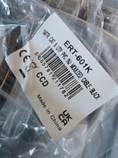 Image of ERT-601K 1 Meter Cable Cat 6 UTP PVC Network Cable Black PACK OF 15