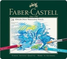 Image of Faber Castell Albrecht Durer Watercolour Pencil Set - Tin of 24
