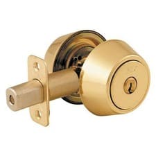 Image of Yale Locks P5211 Security Deadbolt Polished Brass