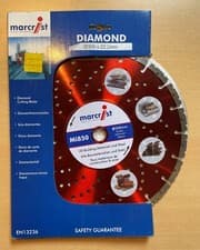 Image of Marcrist Mi850 Fastest Universal Diamond Blade 300 x 22.2mm