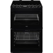 Image of AEG CCX6740ACB Cooker 112L Freestanding Double 4 Ceramic Hobs [ID2111056721]