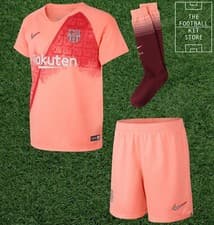Image of Nike Barcelona Third Kit Youth - Football Shirt Shorts Socks - Kids - All Sizes