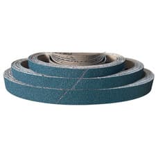 Image of File Sanding Belts Zirconia 10mm 12mm 13mm 19mm 20mm All Grits Pack of 10