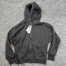 Image of Adidas All Szn IX3809 Hoodie Women's Medium Black Fleece Full-Zip Sportswear