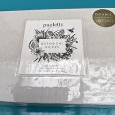 Image of Luxury Sateen Piped Duvet Cover & 2 Pillowcases. 200 Thread Count Cotton. (B106)