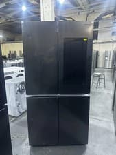 Image of Samsung RF65DG9H0EB1EU Family Hub™ 91cm American Fridge Freezer Black E Rated