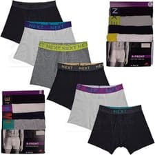 Image of Mens Cotton Stretch Trunks Boxer Shorts 4 Pack A-Front Next Day Gift New UK Size