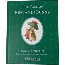 Image of The Tale Of Benjamin Bunny Beatrix Potter Hardcover Children's Book