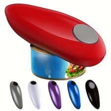 Image of Electric Can Opener Hand Free for Arthritis Hands Automatic Can Opene