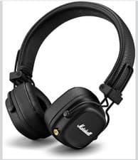 Image of Marshall Major IV Wireless Bluetooth On-Ear Headphones - Brand New Sealed Black