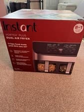 Image of INSTANT VORTEX PLUS 8 In 1 DUAL AIR FRYER 7.6 litre.