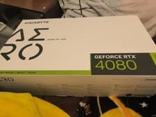 Image of Gygabyte Aero OC White RTX 4080 16gb GDDR6X with Original Box