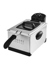 Image of Stainless Steel Deep Fryer 5L - 3 Power Settings, Dishwasher Safe Basket, Lid