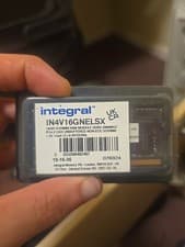 Image of Integral 16GB DDR4 2666MHz SODIMM Laptop RAM Memory (open box - new, unused)