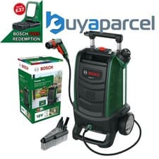 Image of Bosch Cordless 18v Outdoor Pressure Washer Cleaner 20 Bar Fontus Bare 06008B6102