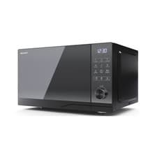 Image of Sharp Black 25 Litre 900W Microwave Oven with Grill and Convection - YC-GC52BU-B
