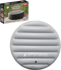 Image of Energy Efficient Inflatable Spa Cover for 6-Person Hot Tubs up to 173Cm, Grey